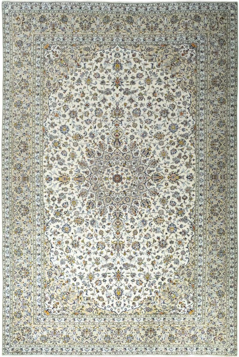 Orientteppich Keshan 294x445 Handgeknüpfter Orientteppich / Perserteppich, Nain Trading, rechteckig, Höhe: 12 mm