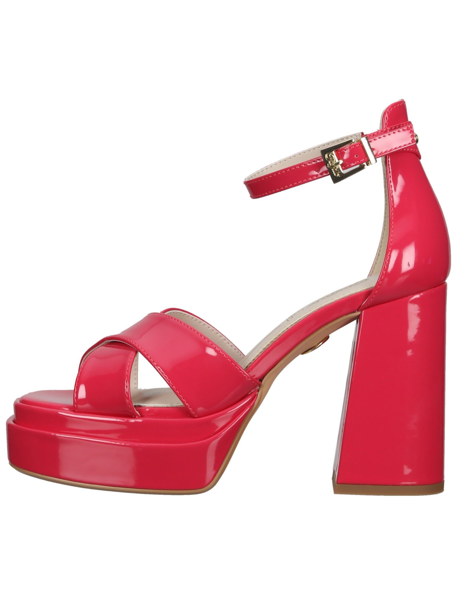 Buffalo Buffalo Sandalen Lederimitat High-Heel-Sandalette