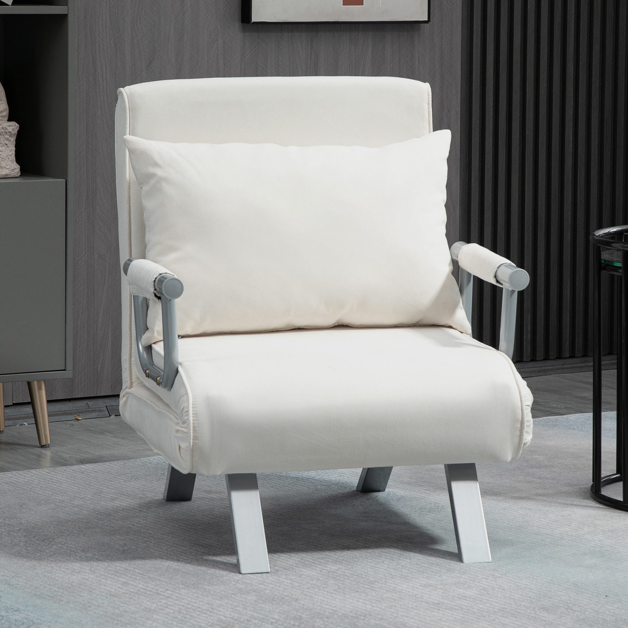 HOMCOM Sessel Schlafsofa mit Armlehne 3-in-1 günstig online kaufen