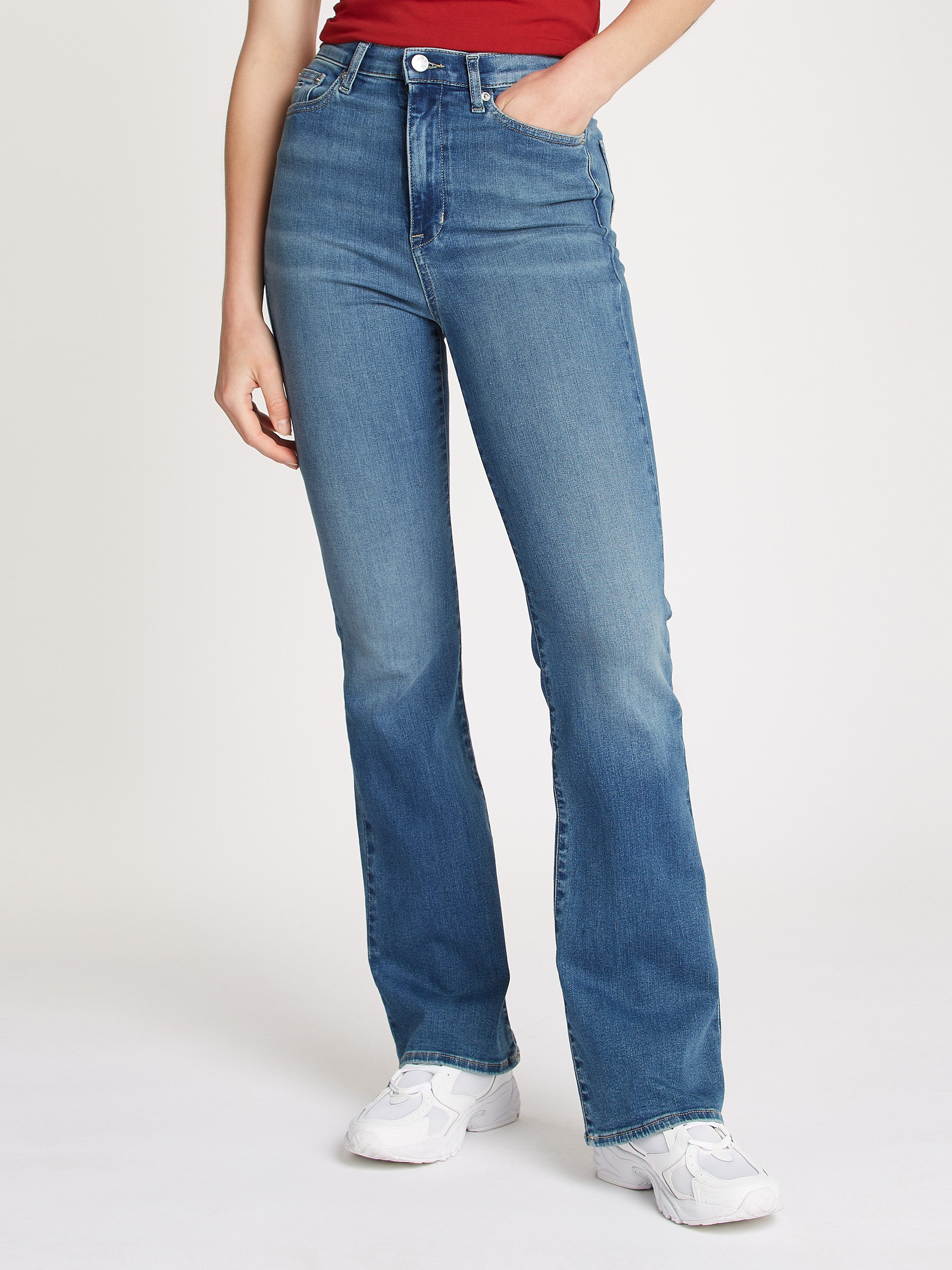 Tommy Jeans Schlagjeans Tommy Jeans SYLVIA günstig online kaufen