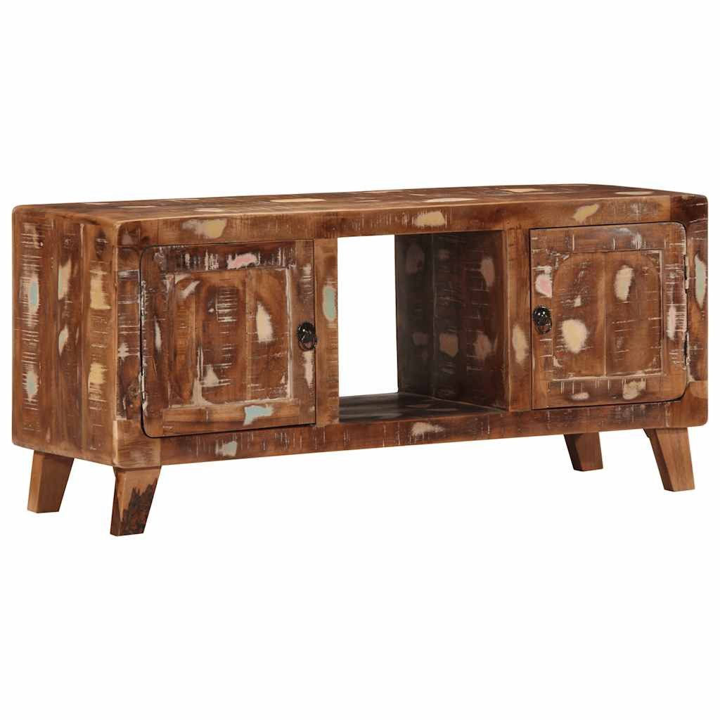 vidaXL TV-Schrank TV-Schrank 105x46x32 cm Massivholz Altholz (1-St)