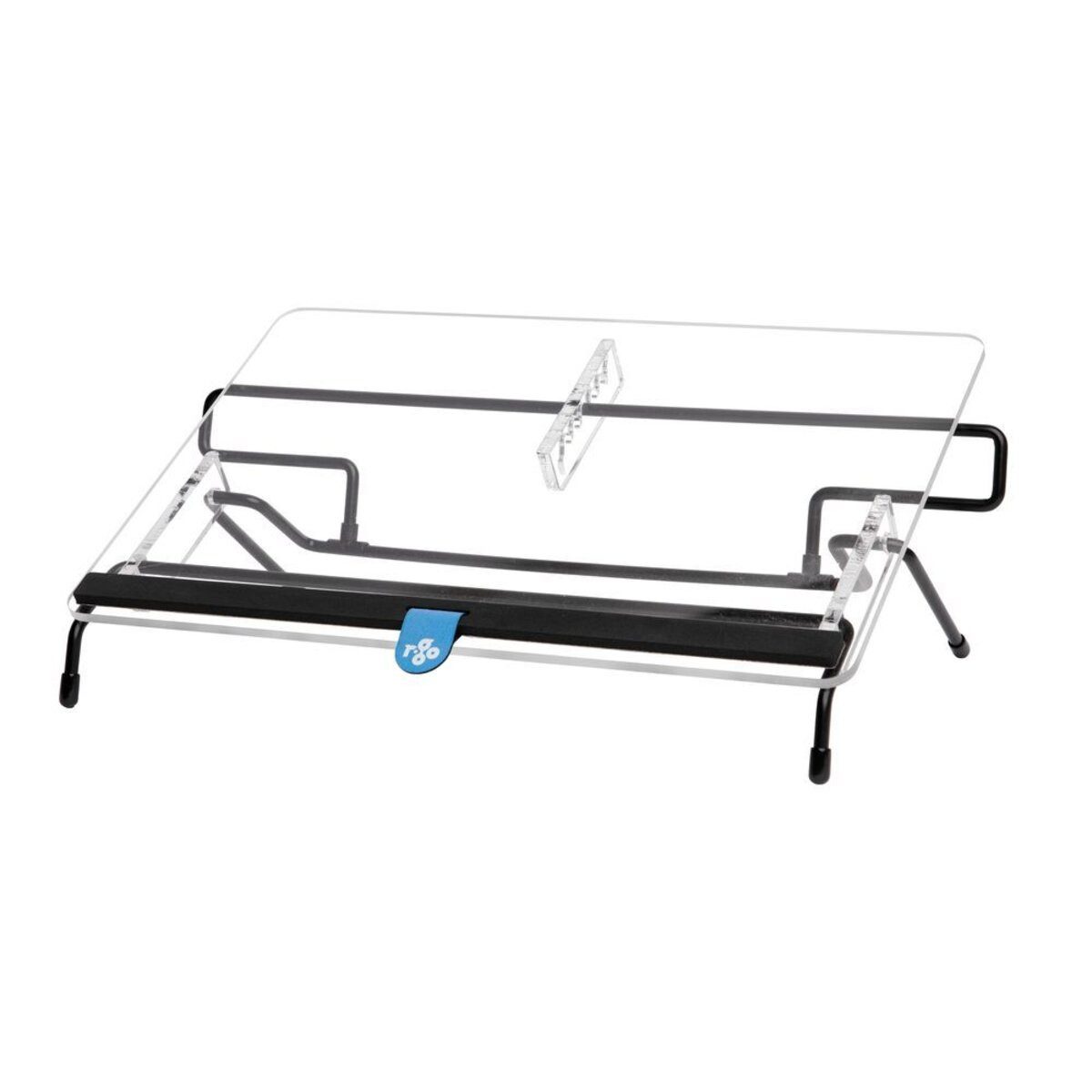 R-GO Monitor-Halterung Dokumentenhalter Flex Read - Mittel einstellbar transparent.