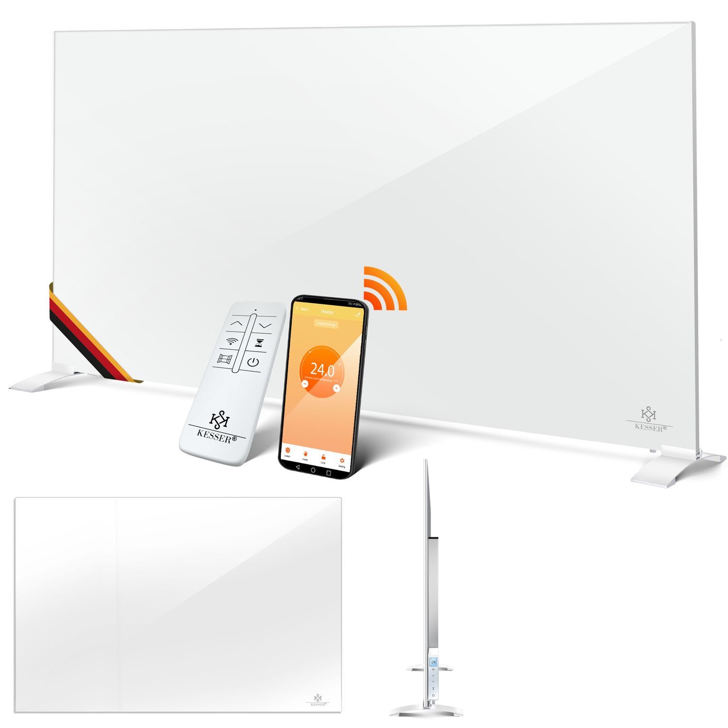 KESSER Infrarotheizung, Aluminiumheizung Energiesparend 2in1 Standgerät & W günstig online kaufen