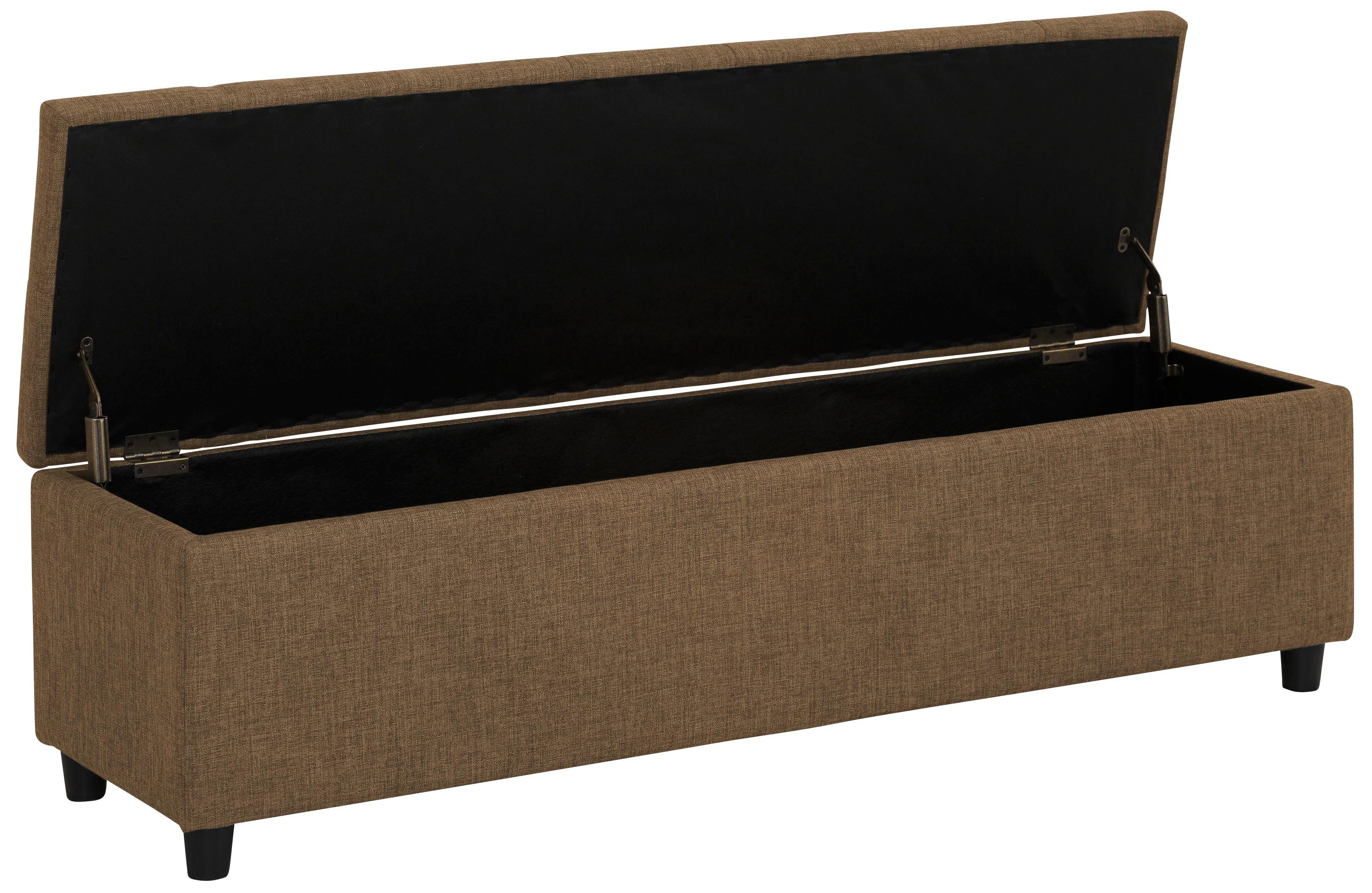 Home affaire Polsterbank Goronna, in 5 Farben, Sitzhöhe 41,5 cm, als Garderobenbank geeignet