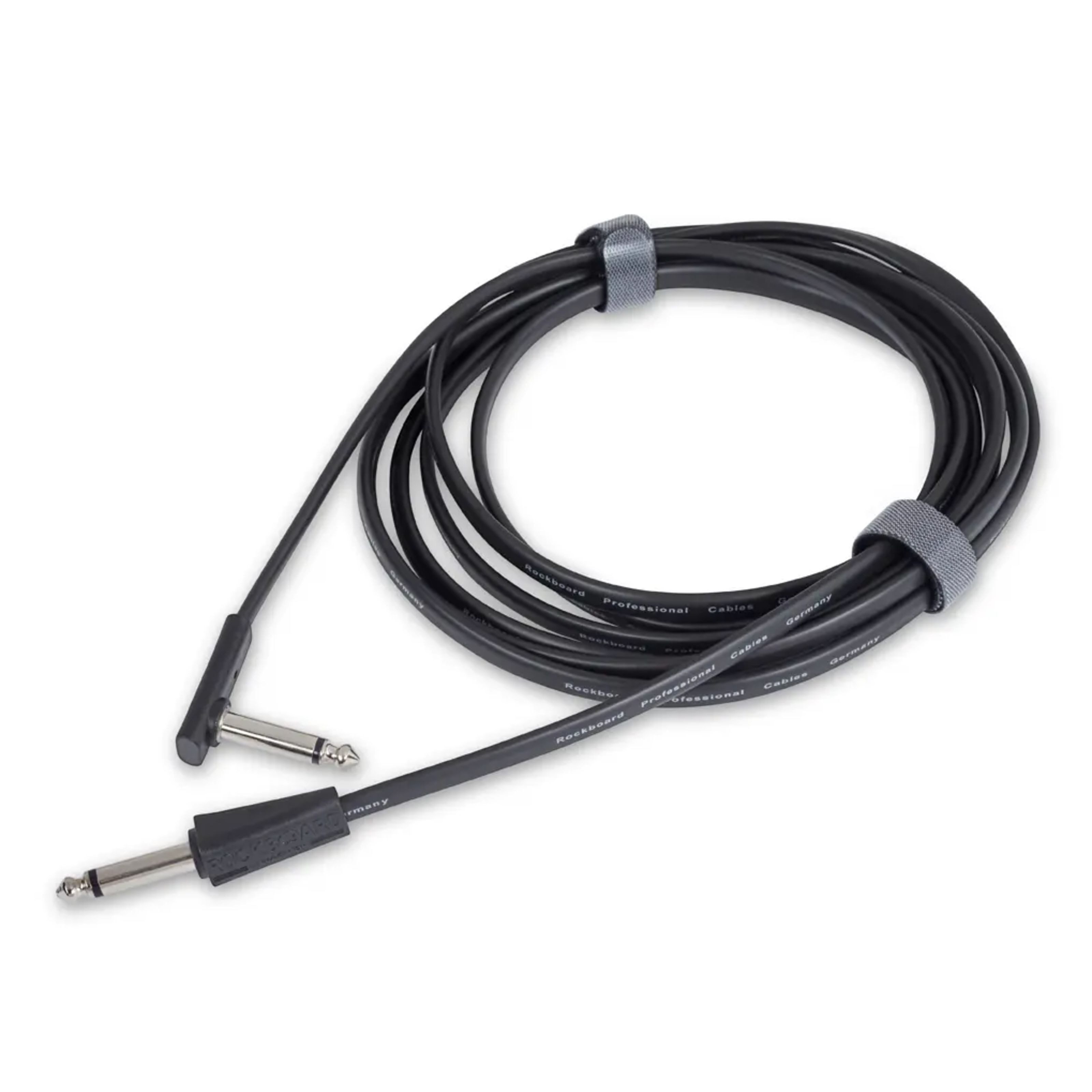 Rockboard Instrumentenkabel, Flat Instrument Cable Straight/Angled 3 m - Gitarrenkabel