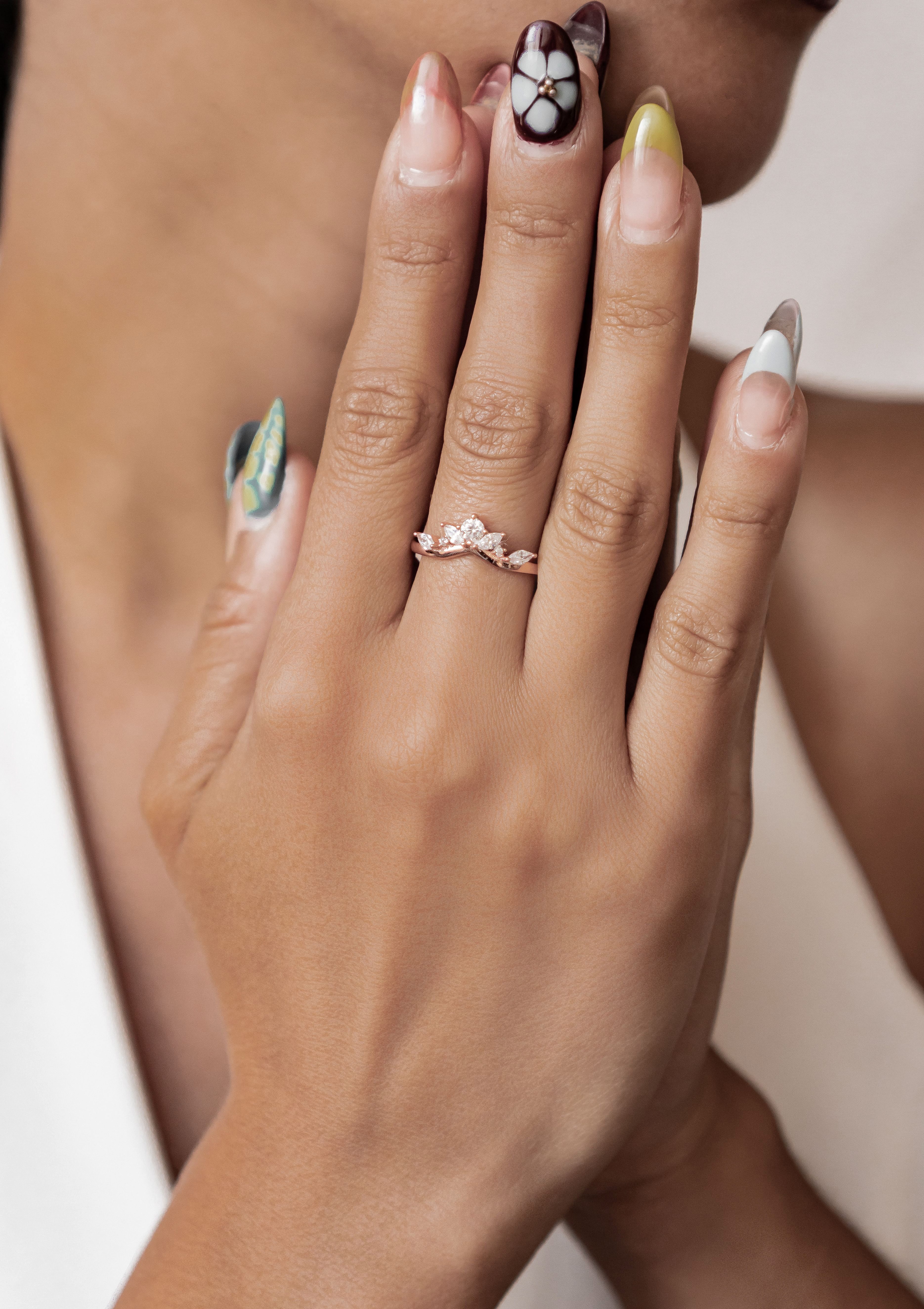 Hey Happiness Silberring Trauring Zirkonia, Fingerring günstig online kaufen