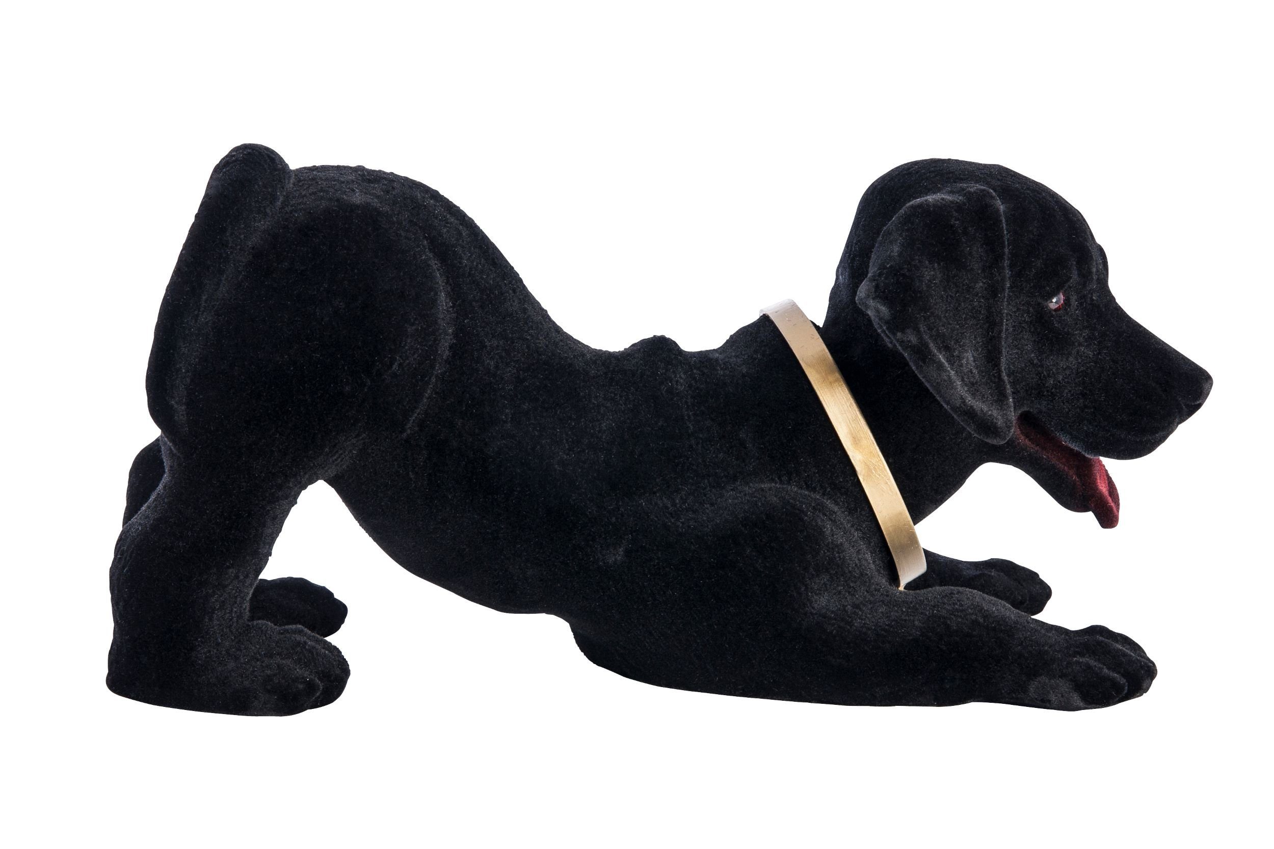 Trades4Sale Dekofigur Labrador 28 cm Wackelfigur, Wackelhund Wackelkopf, mit