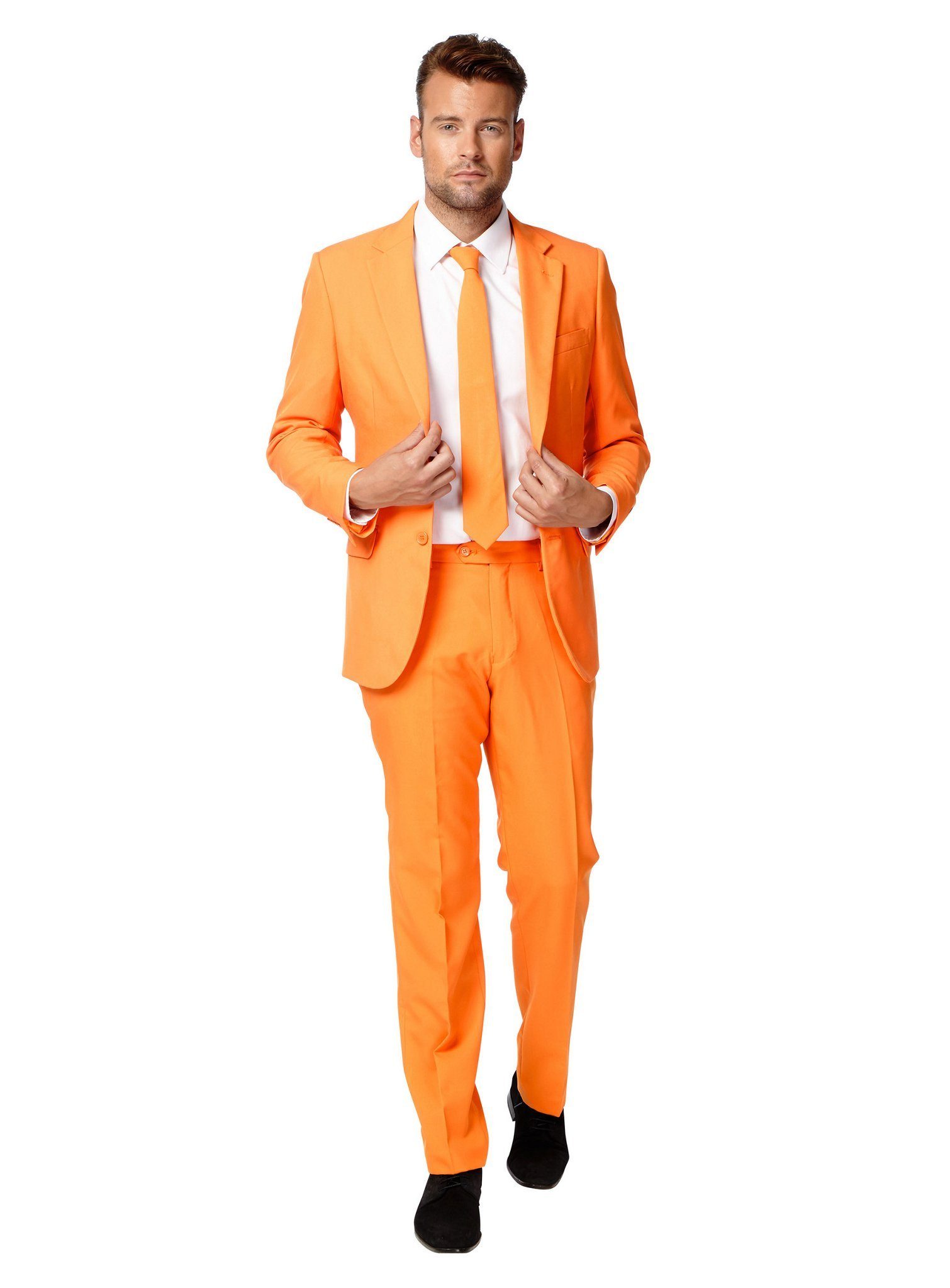 Opposuits Anzug The Orange Kostüm Anzug - für Karneval Halloween Ausgefallene Anzüge für coole Männer