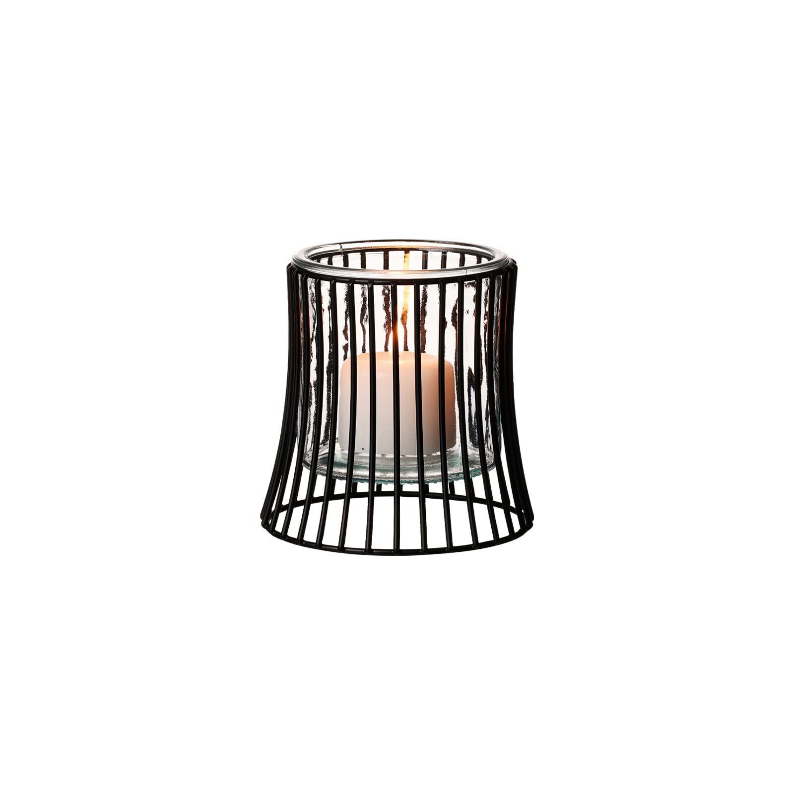 Ritzenhoff & Breker Windlicht Nero Windlicht 12,5 cm (1x Windlicht, 1 St)