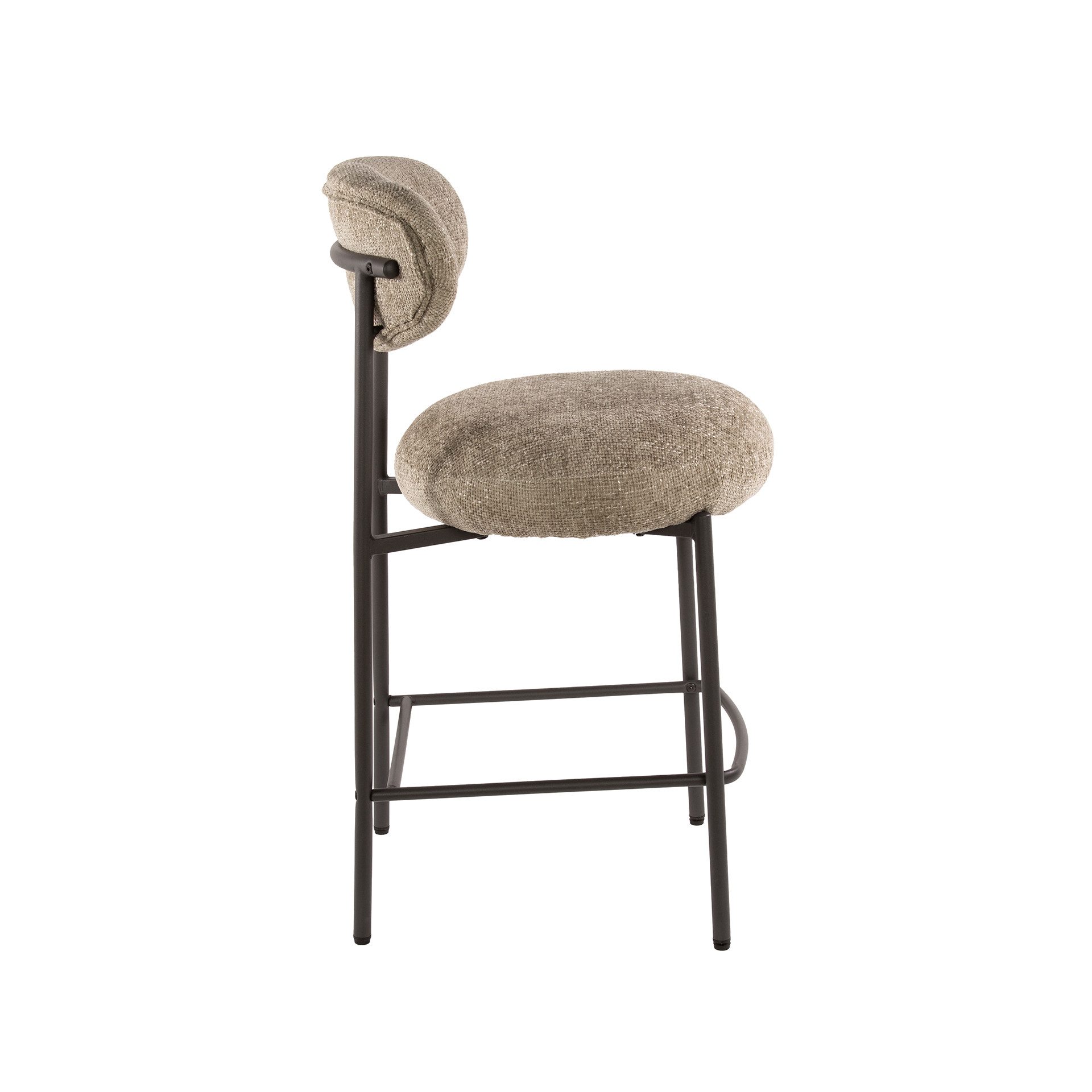Sitheim® Barhocker Round 2-er Pack / Cargo sand (2er Set, 2er-Set)