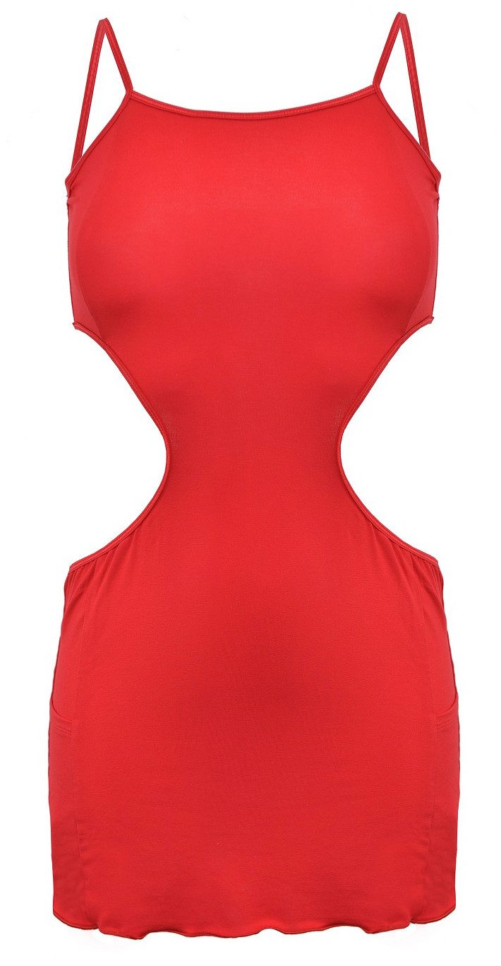 Nachthemd mit seitlichen Cut-Outs