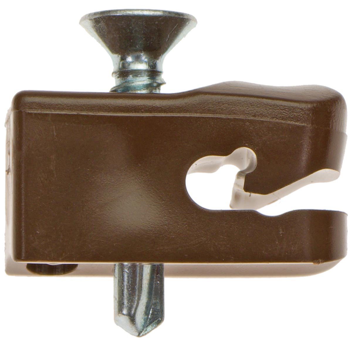 Thumbnail - HaGa Drahtspanner 50 Stück Drahthalter mit Schraube Spanndrahthalter 16mm x 26mm in, 50-tlg.