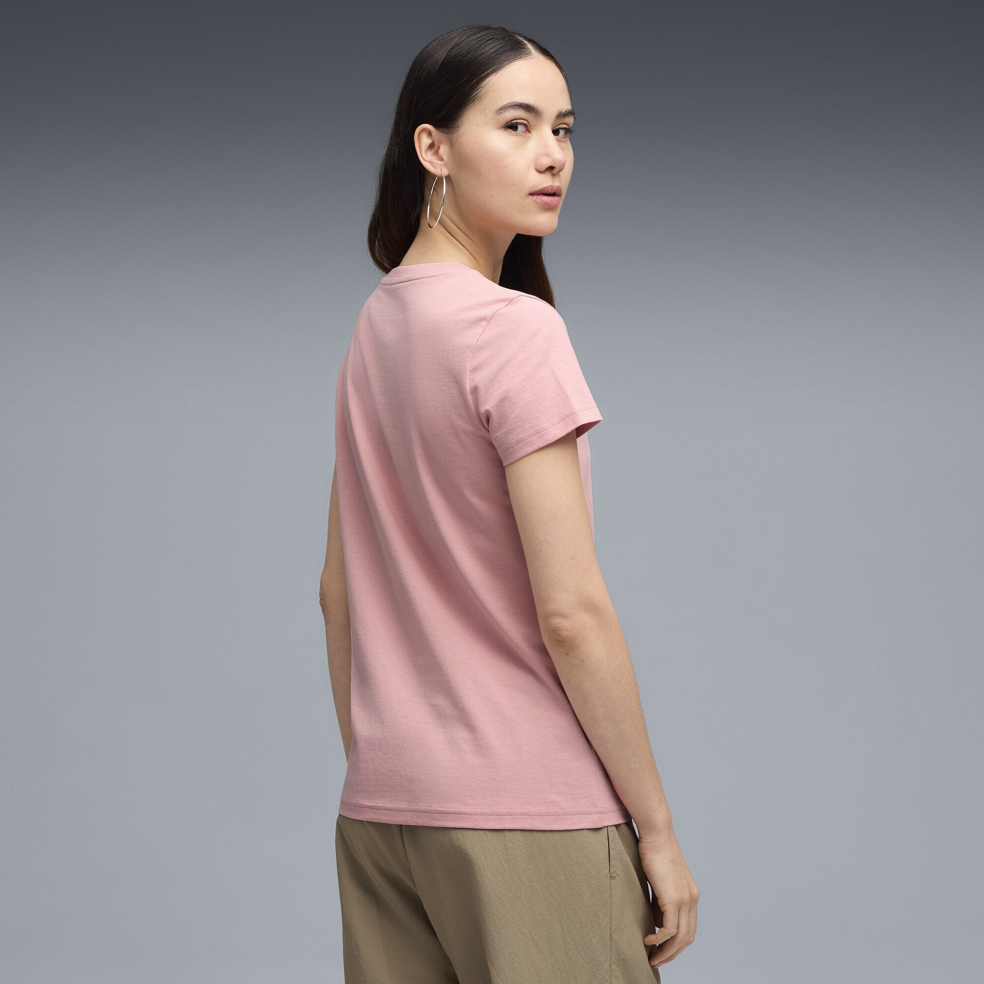 PUMA T-Shirt Essentials Elevated T-Shirt Damen