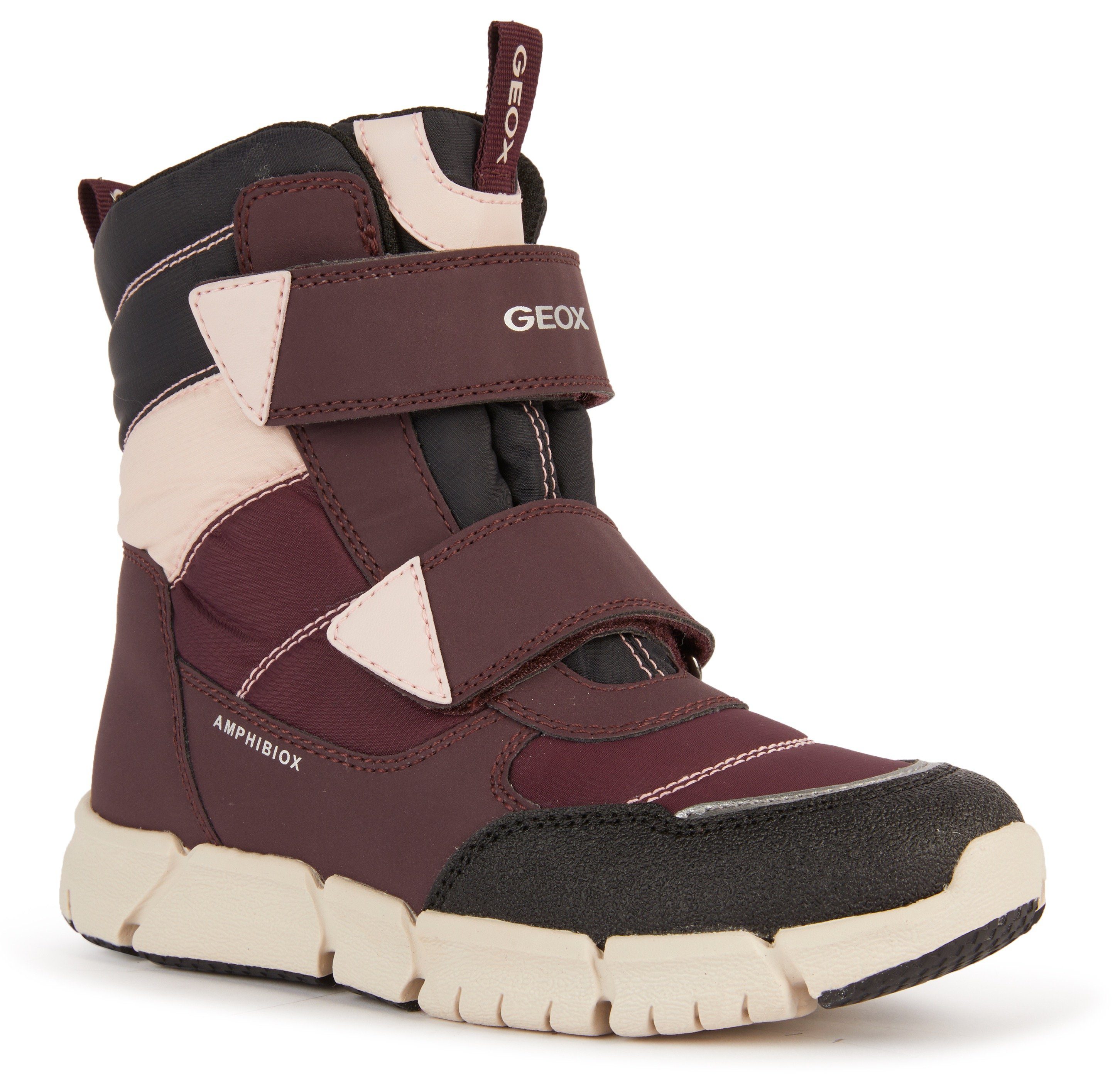 Geox J FLEXYPER GIRL B ABX Winterstiefel mit wasserabweisender  TEX-Ausstattung