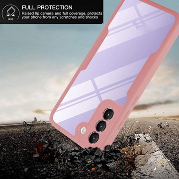 König Design Handyhülle Samsung Galaxy S22 5G, Schutzhülle Schutztasche Case Cover Etuis 360 Grad