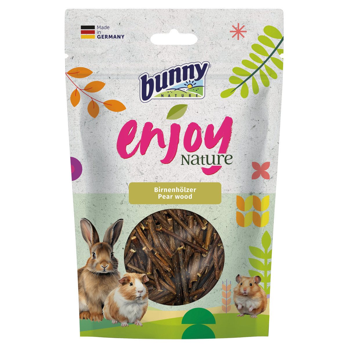 Bunny Nature enjoy Nature Birnenhölzer 100 g, Snack für: Kleintier