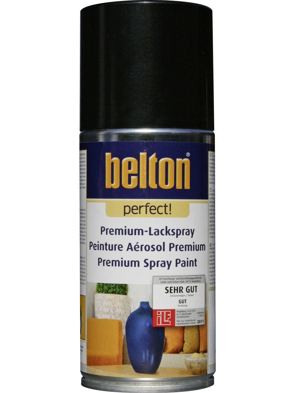 Belton schwarz belton 150 Sprühlack Lackspray ml Perfect