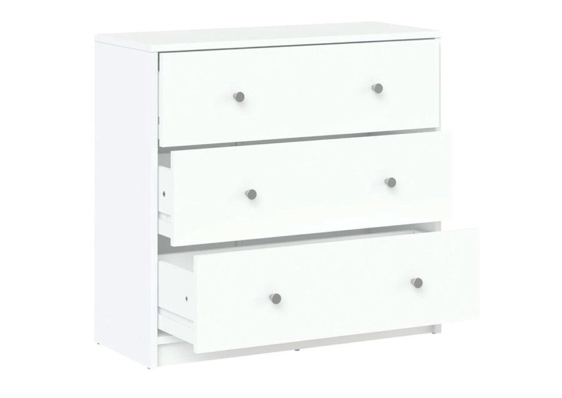 ebuy24 Kommode Maria Kommode 3 Schubladen weiss.