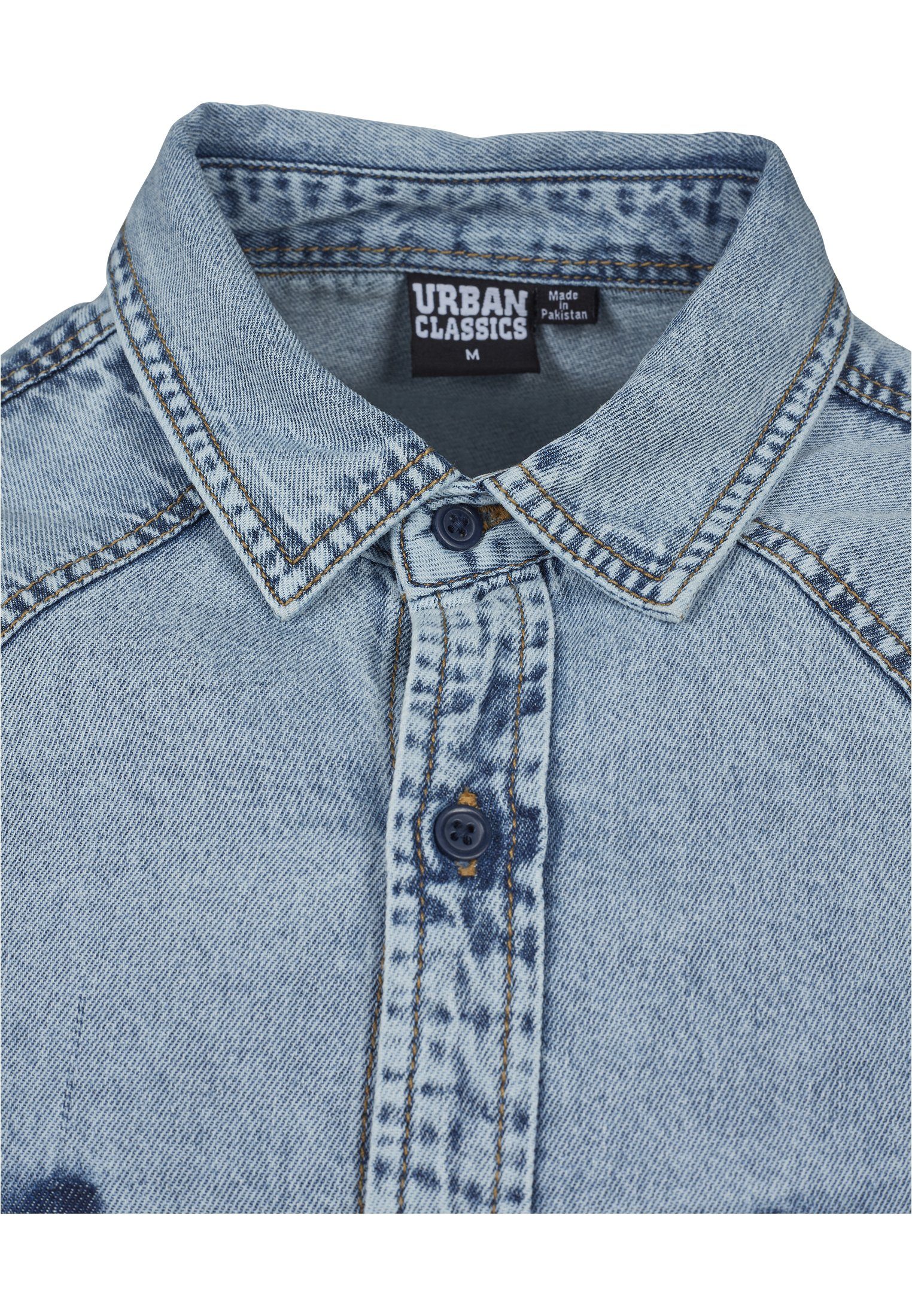freshblue CLASSICS Langarmhemd wash Shirt Denim Pocket URBAN Herren (1-tlg)
