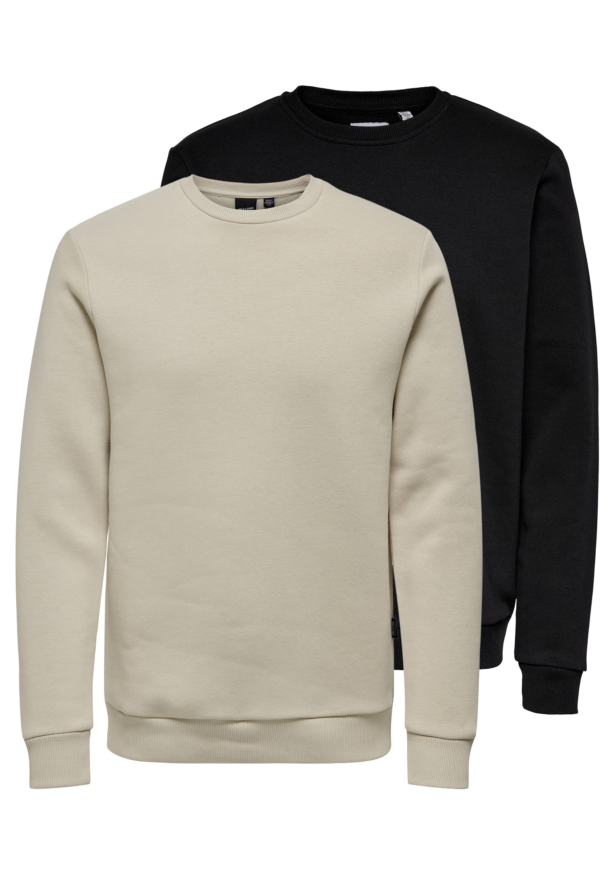ONLY & SONS Sweatshirt 2er Pack günstig online kaufen