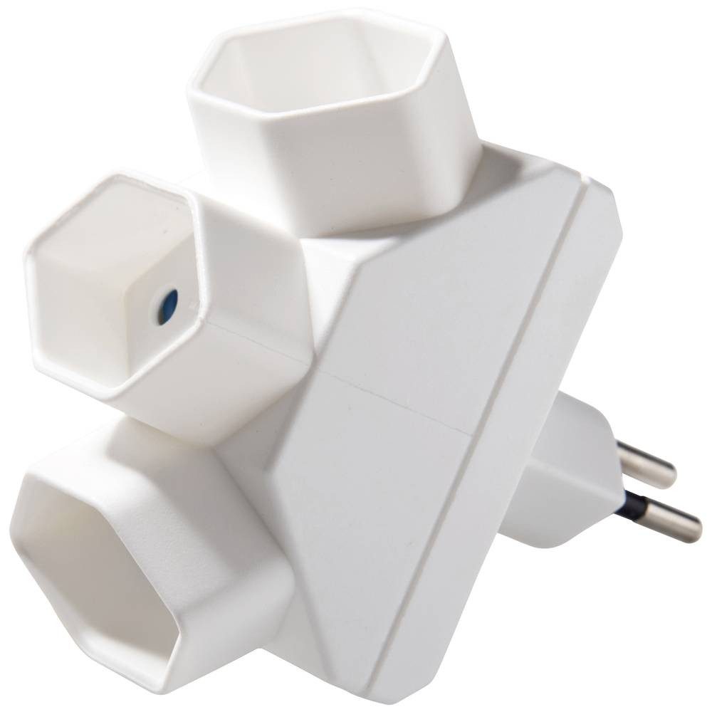 Abzweigstecker Schweiz 3-fach Typ 13 Reiseadapter