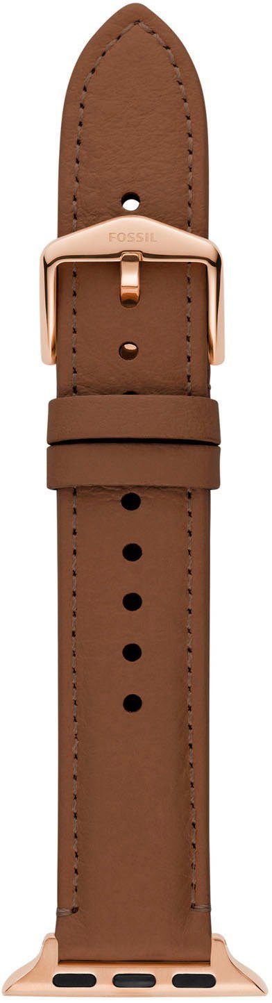 Fossil Smartwatch-Armband Apple Strap Bar Ladies, S181499, Wechselarmband, Ersatzarmband, passend für die Apple Watch, Leder