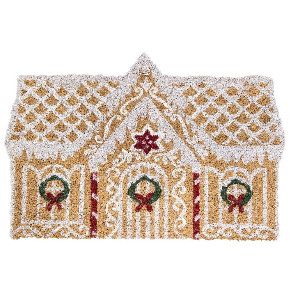 Koopmann Weihnachtsfigur Türmatte - Weihnachtshaus - günstig online kaufen