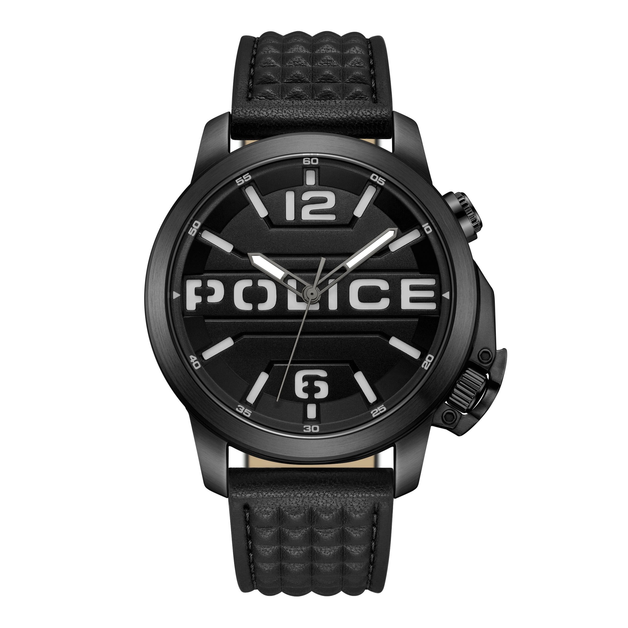 Police Quarzuhr Quarzuhr Herrenuhr 44 Quarz Herren PEWJD0021701