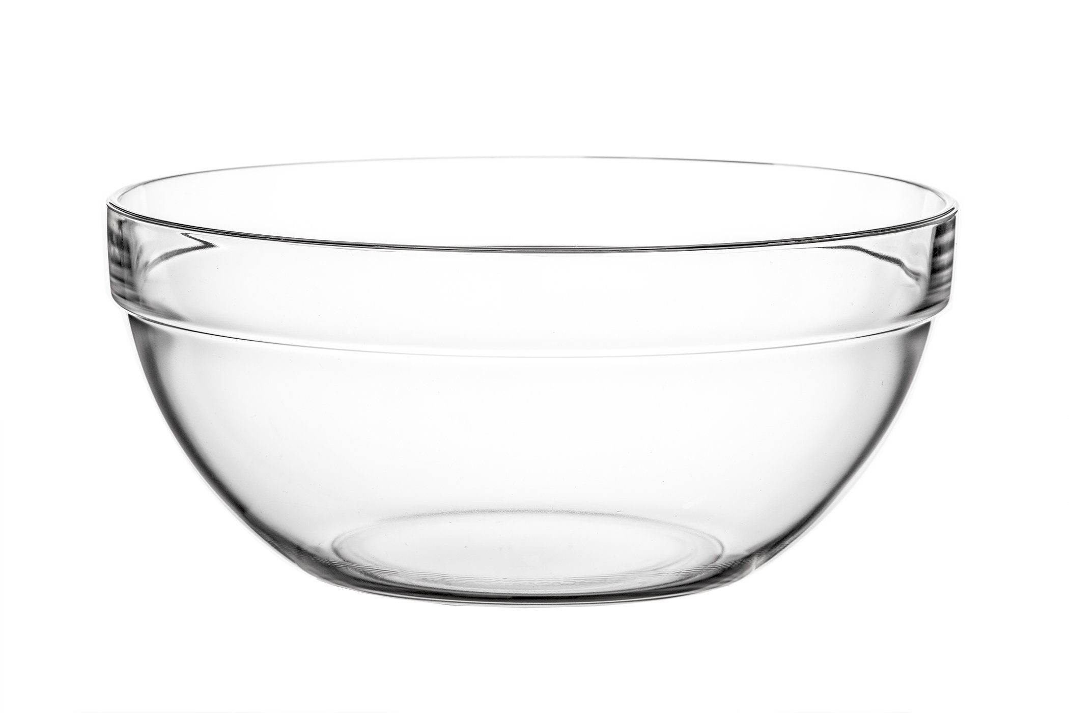 BigDean Schale 6x Dipschalen aus Glas Ø 10cm 210 ml Dessertschalen, Snackschalen, Glas, (Set, 6-tlg), Glas – Bild 4 von 5