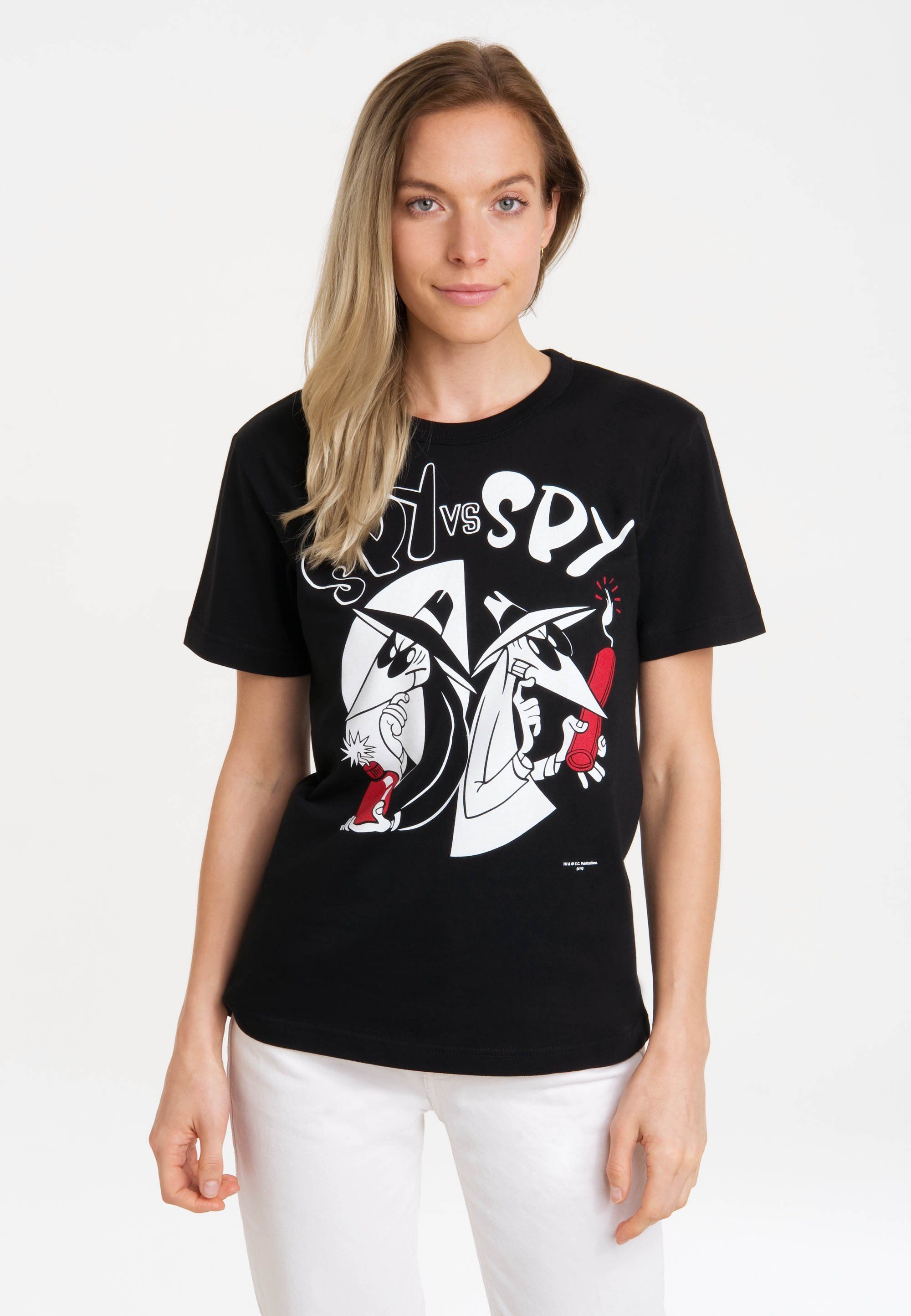 LOGOSHIRT T-Shirt Mad - Spy vs. Spy mit lizenziertem Print