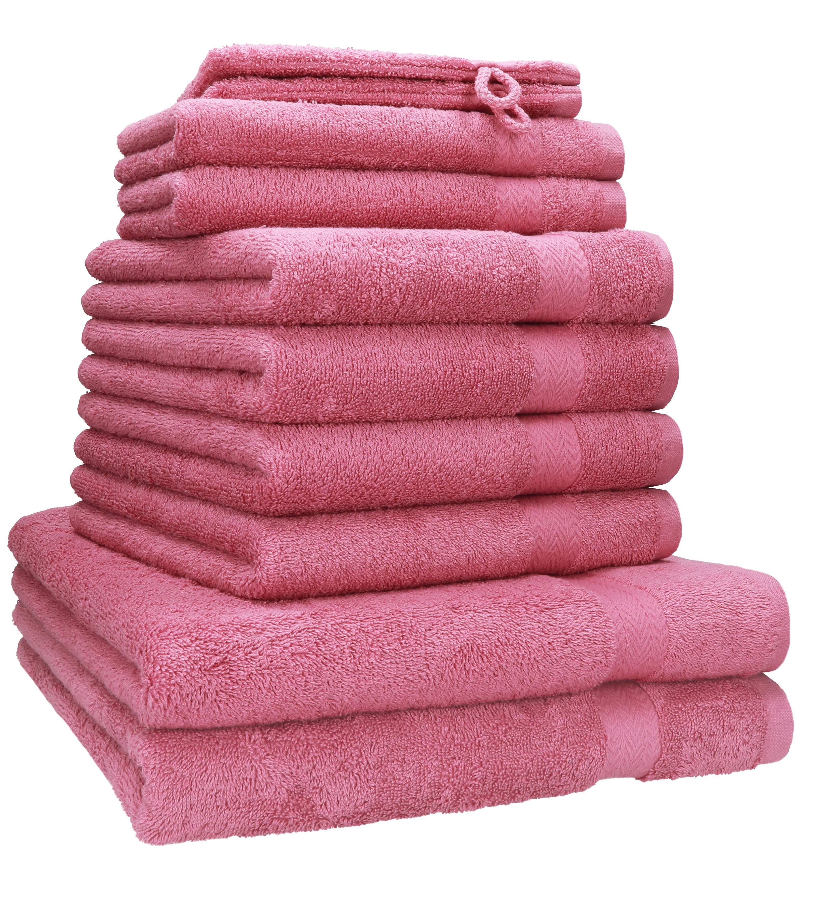 Handtuch-Set in rosa online kaufen | OTTO