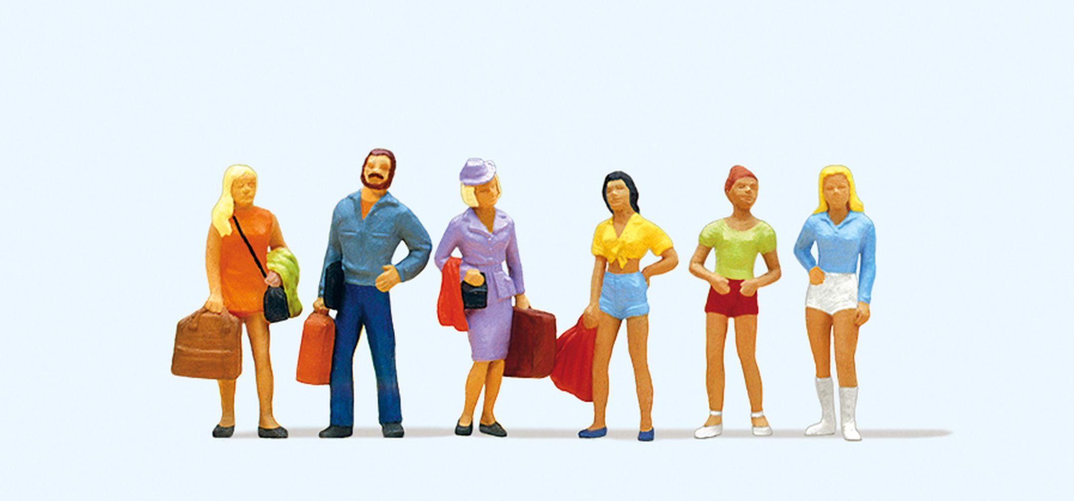 Preiser Sammelfigur Reisende, Teenager PRE10123, Made in Europe
