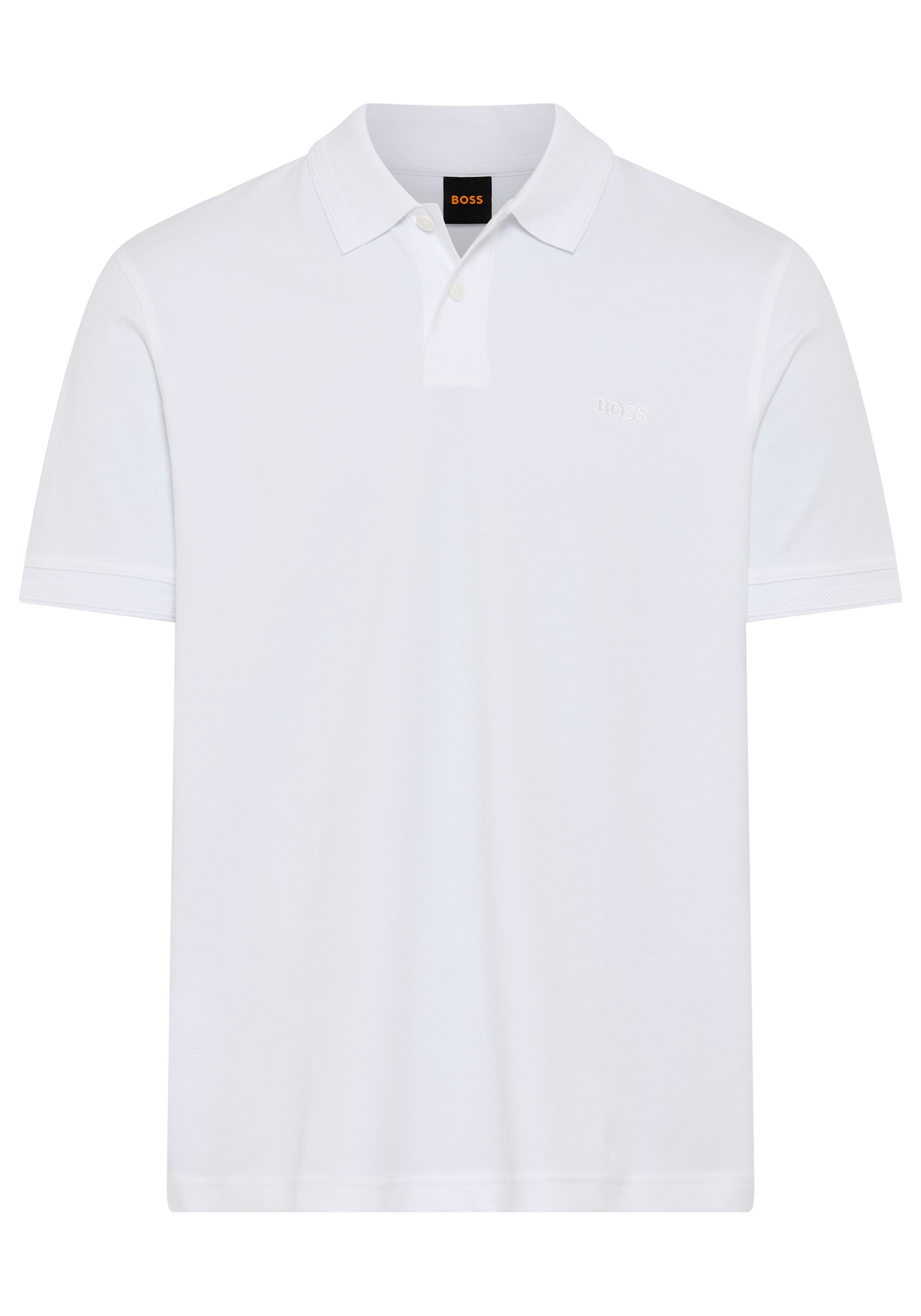 BOSS ORANGE Poloshirt Pe Interlock aus Baumwoll-Piqué mit Logo-Print Regula günstig online kaufen