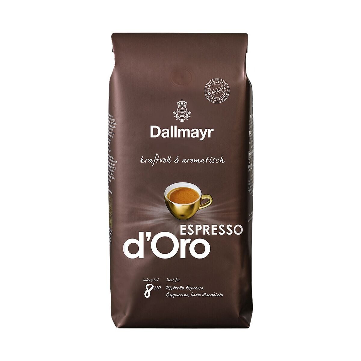 DALLMAYR Kaffee ESPRESSO d'Oro, 1 kg, ganze Bohnen