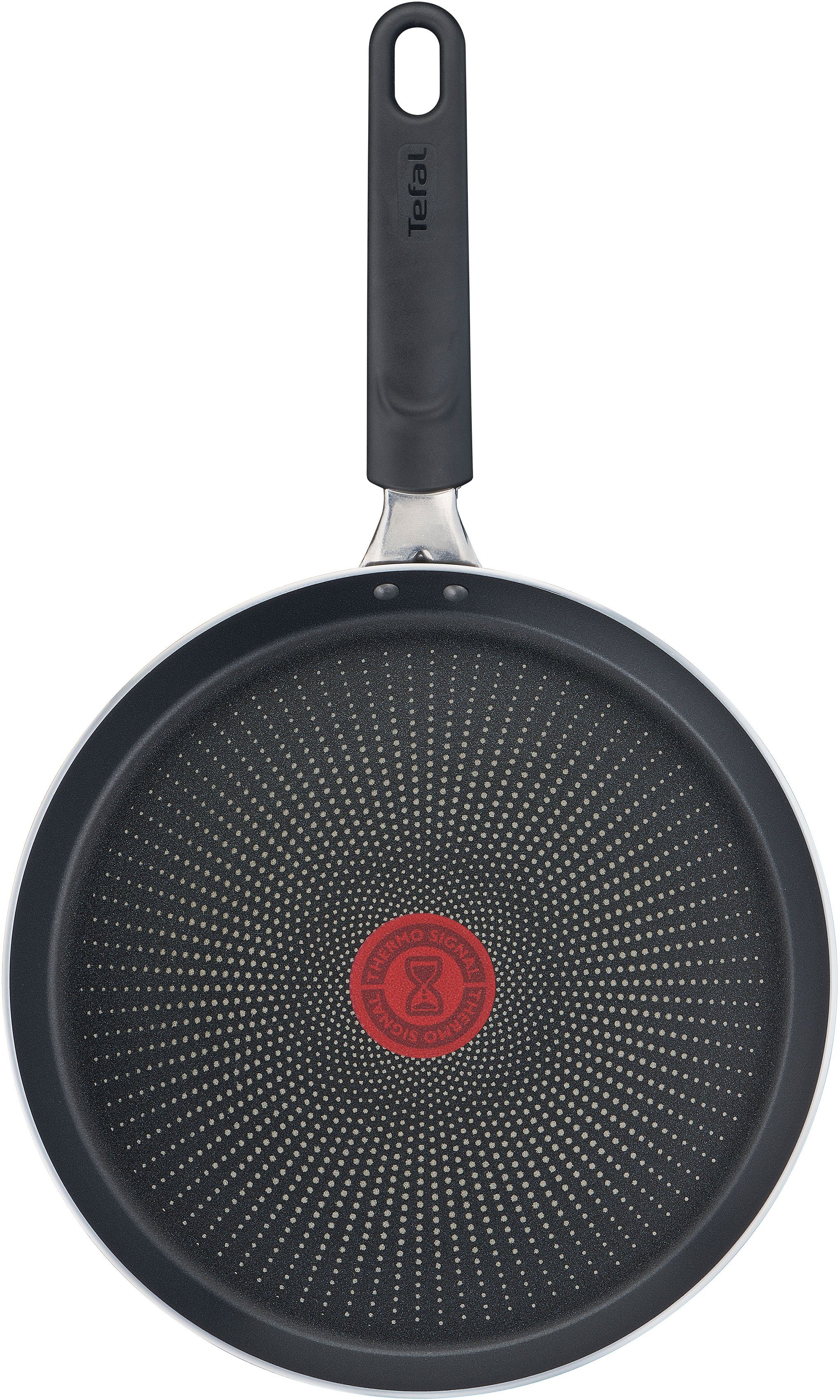 Tefal Crêpepfanne D52210 Resist Intense, Thermo-Signal, (1-tlg), alle Emaille, Herdarten Antihaft, außer Aluminium Induktion