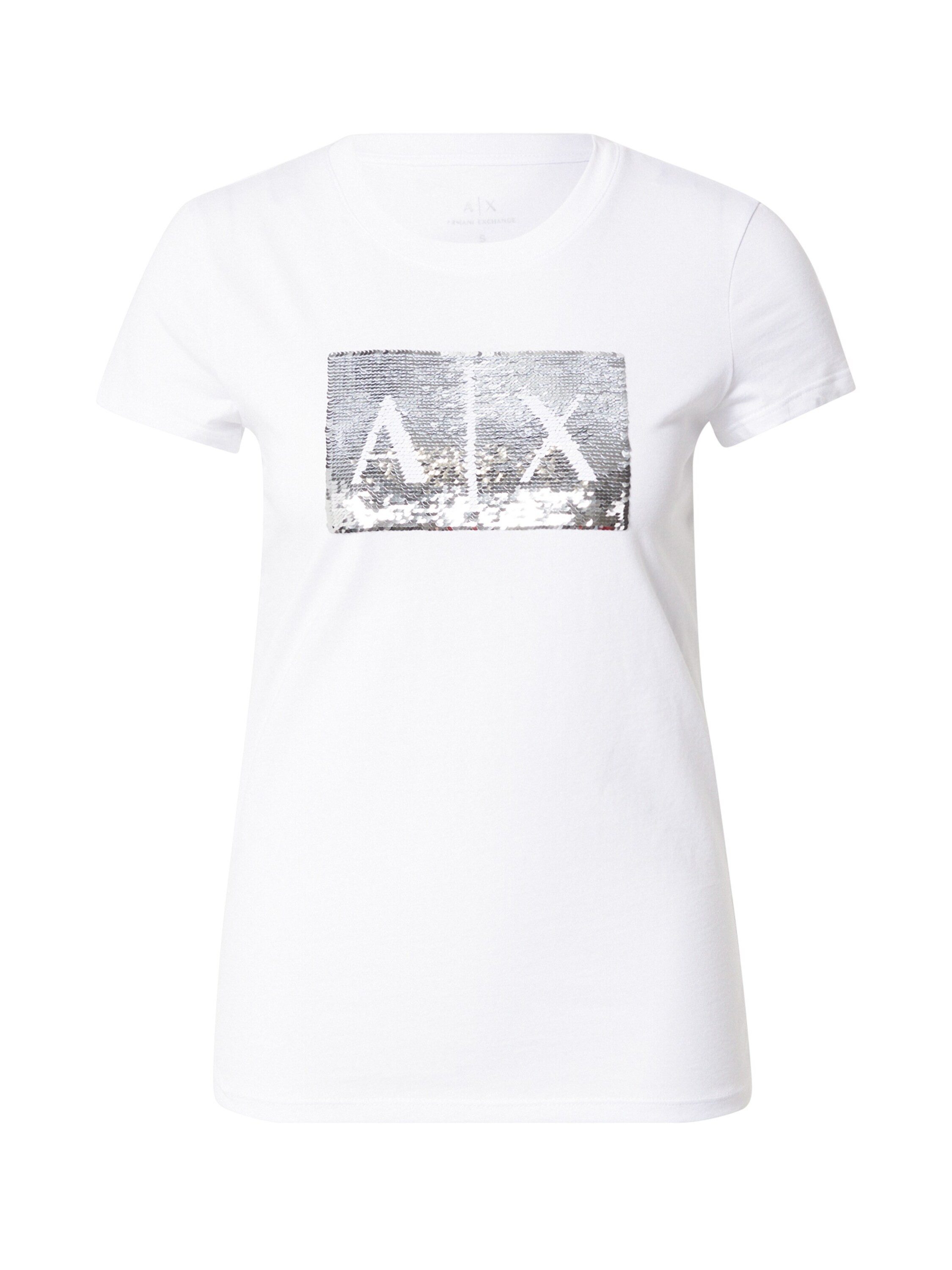 ARMANI EXCHANGE T-Shirt (1-tlg) Pailletten günstig online kaufen