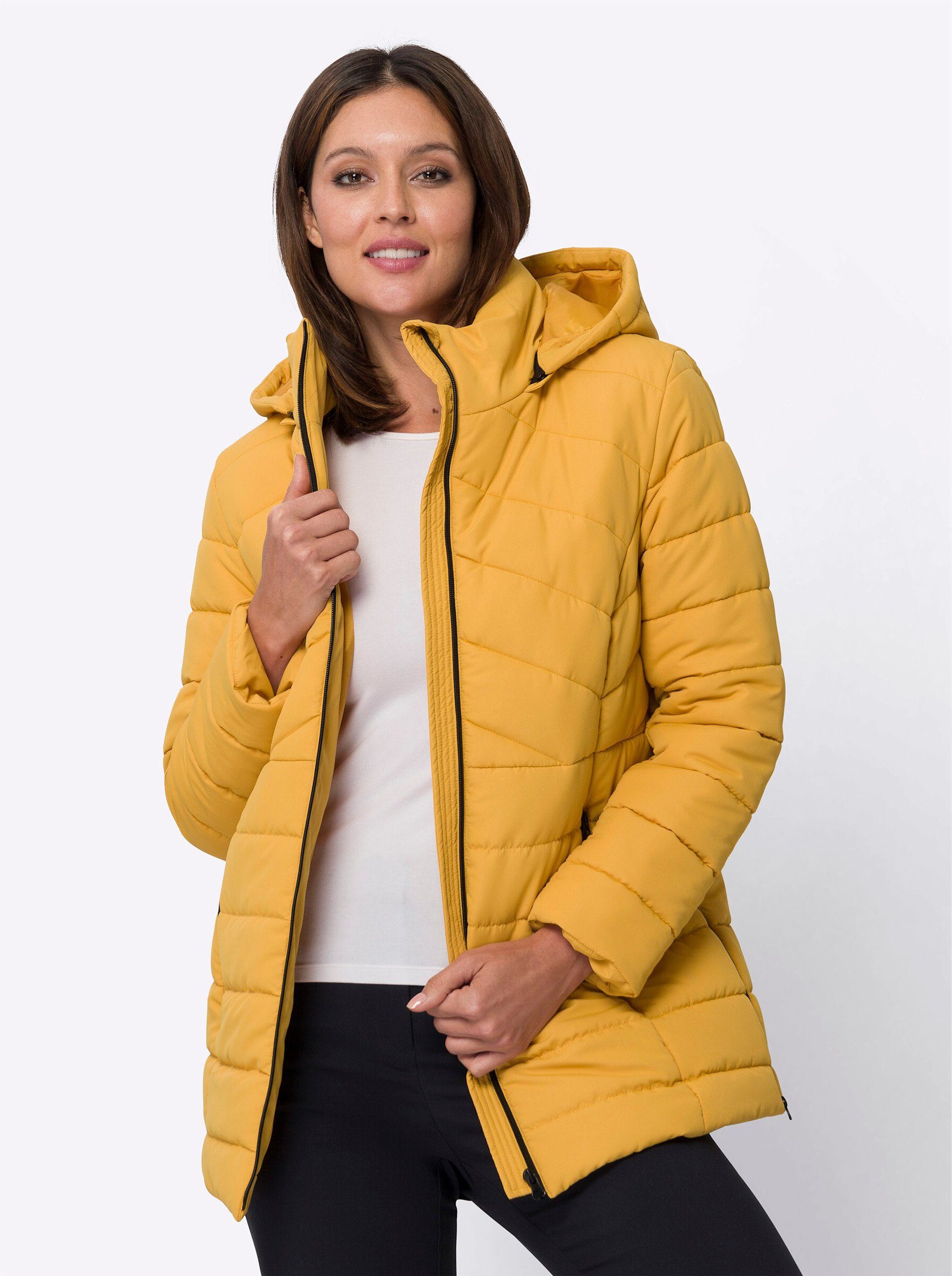 Sieh an! Allwetterjacke ocker