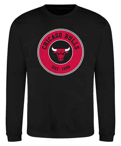Quattro Formatee Sweatshirt Chicago Bulls - Basketball NBA Team Basketballer Trikot Fans Пуловеры (1-tlg)