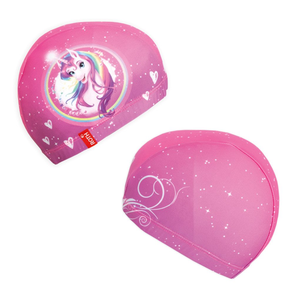 Roth Badekappe Roth Kinder-Badekappe Einhornportrait 21x19cm