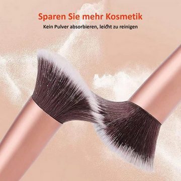 Aoucheni Kosmetikpinsel-Set Make Up Pinsel 16 Stücke Premium Synthetische Makeup Pinsel Set, fur cremige Texturen