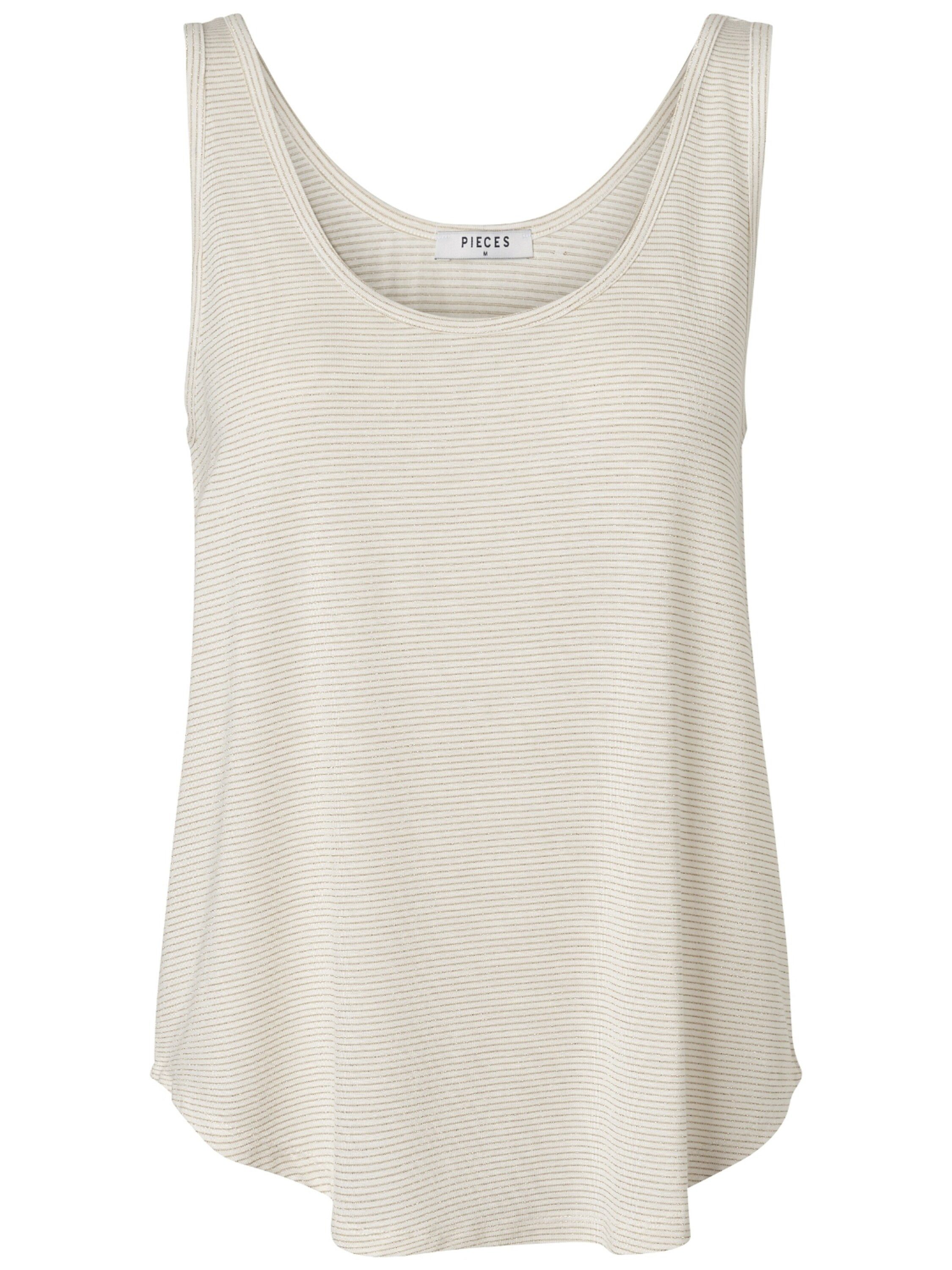 pieces Shirttop Billo (1-tlg) Plain/ohne Details günstig online kaufen