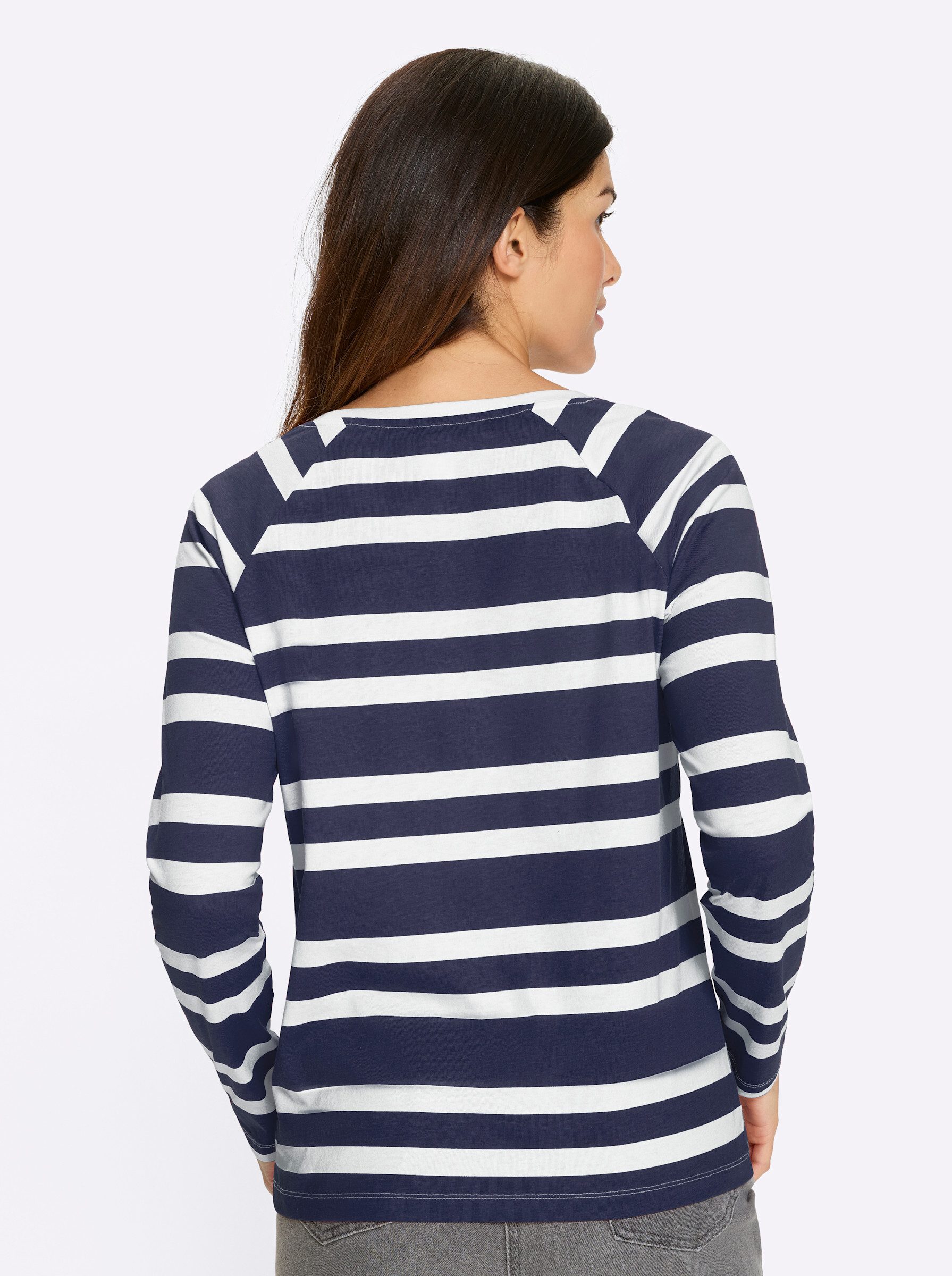 Sieh an! T-Shirt Streifenshirt günstig online kaufen