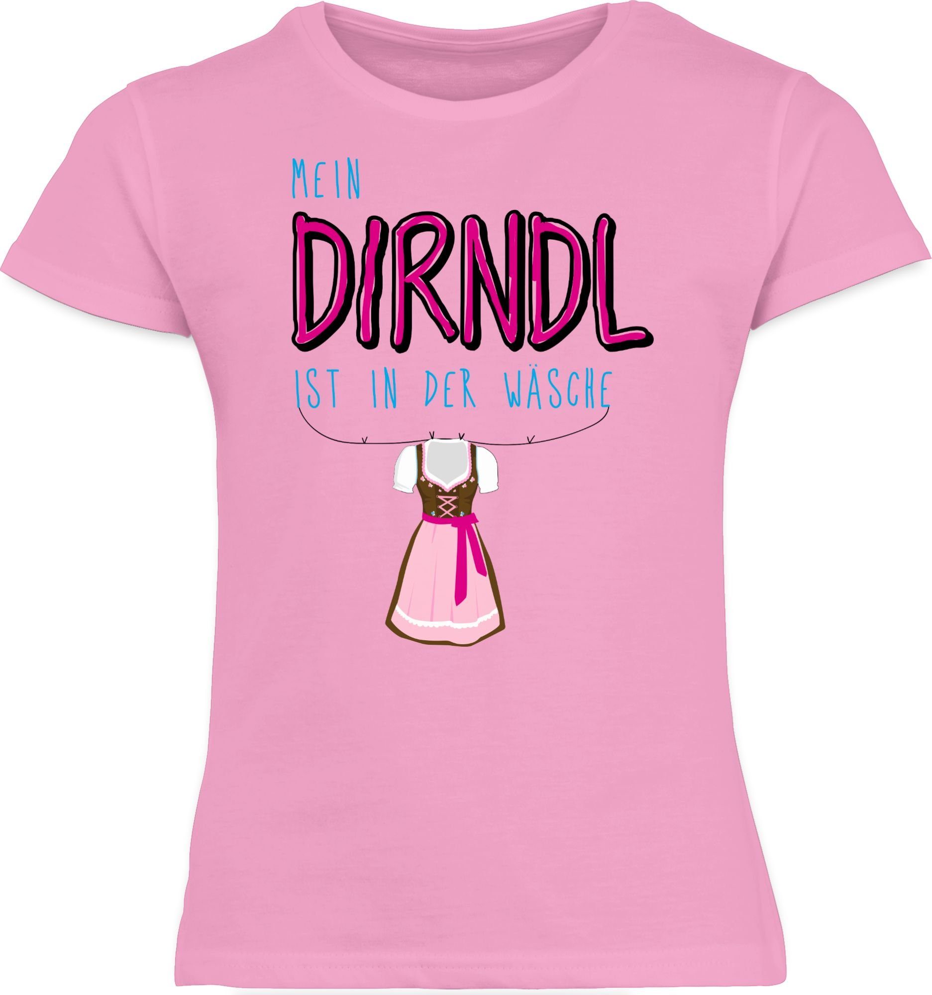 Wäsche Rosa der für ist Mode Mein Kinder Shirtracer Oktoberfest Dirndl in 3 T-Shirt Outfit