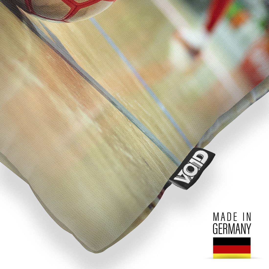 VOID Kissenbezug, (1 Stück), Handball Ball Sport Halle ecke füße schuh stiefel details national li