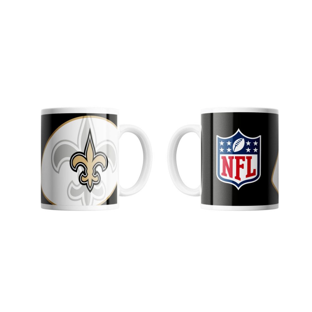 New Orleans Saints New Orleans Saints Mug Shadow Logo & Shield, Keramik