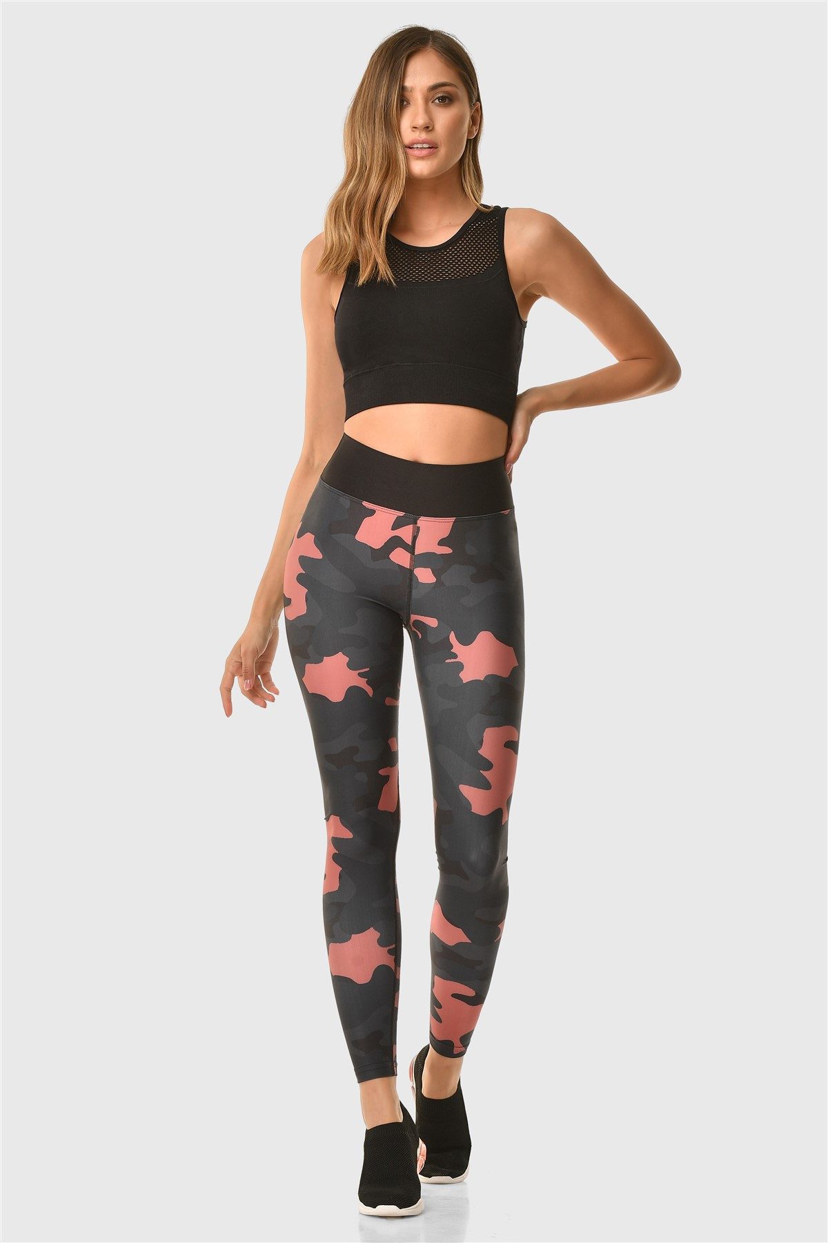 Superstacy Leggings Digital Print Leggings im Camouflage-Look