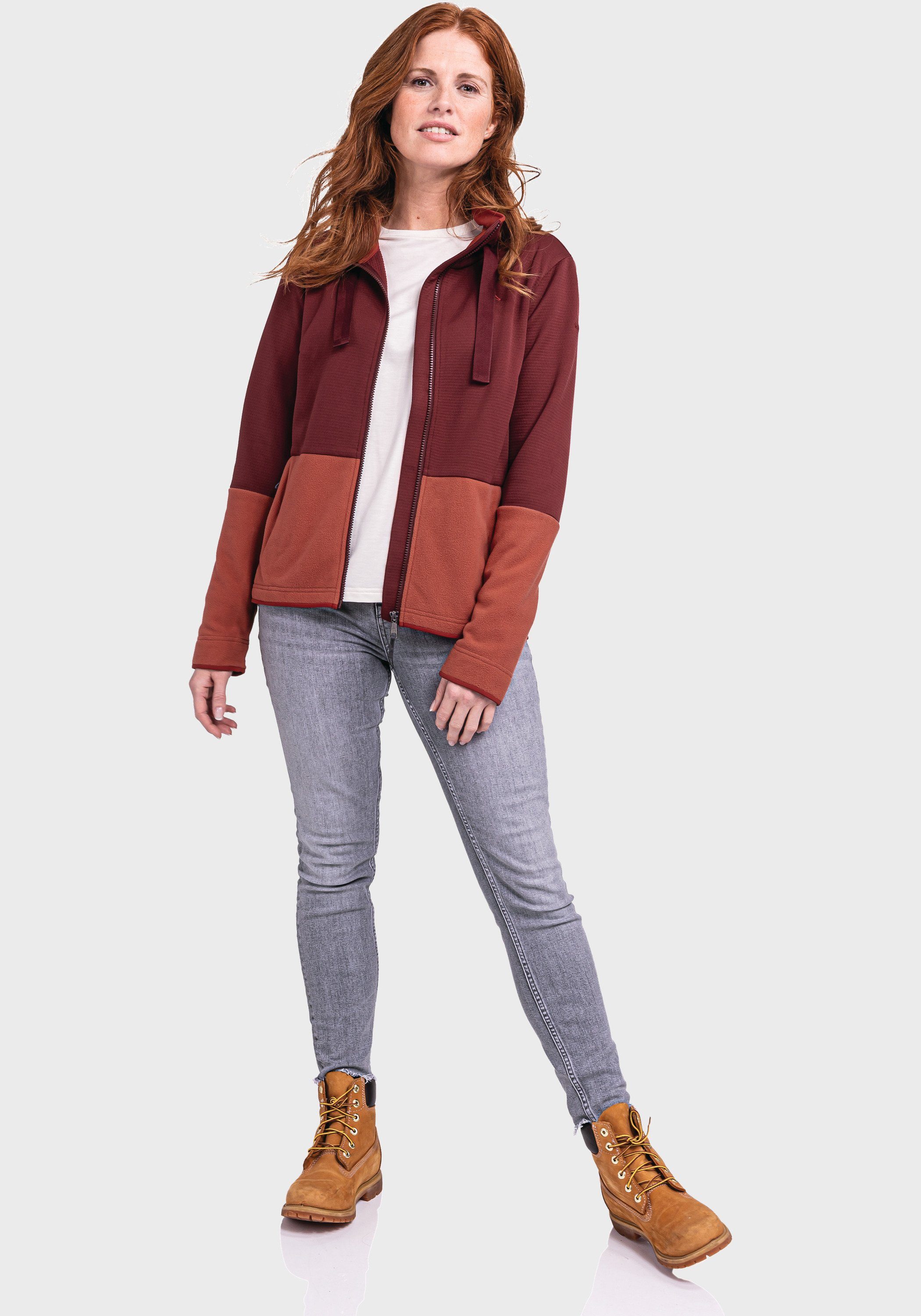 Fleece Fleecejacke L rot Schöffel Pelham Jacket