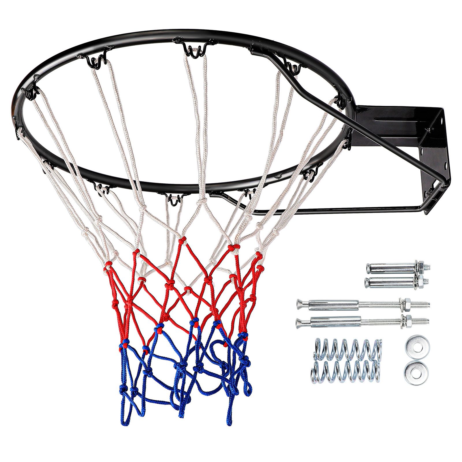 Basketballkorb Massiv 45 cm mit Basketballnetz für Innen- und Außenbereich
