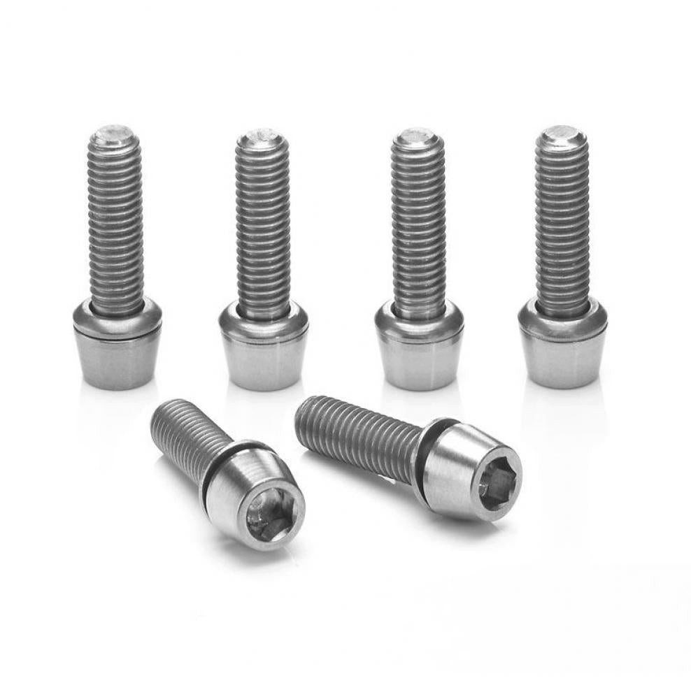 Ritchey Fahrradlenker Ritchey Comp 4Axis Vorbauschrauben, 6 Stück, Edelstahl, Silber  Origi