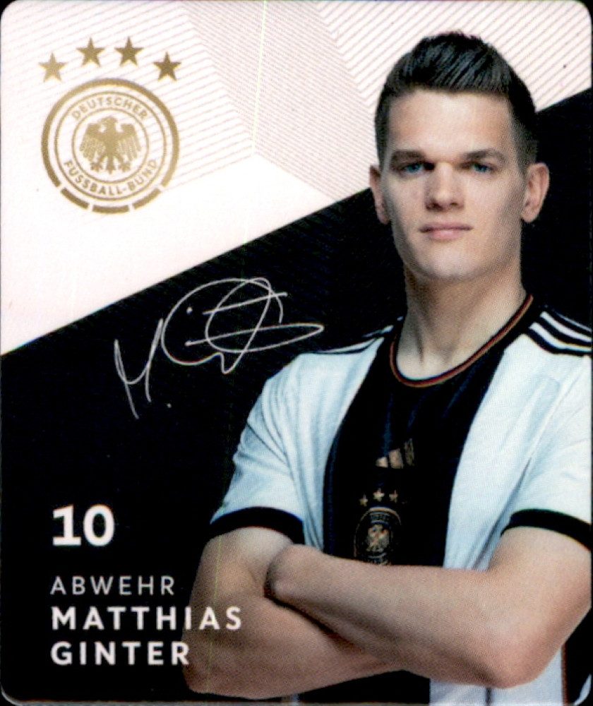 REWE Sammelkarte Karte 10 - Matthias Ginter - WM 2022 REWE